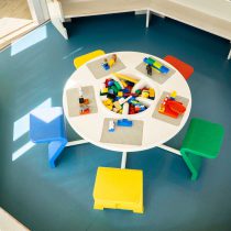 Koffie en Kind, legotafel